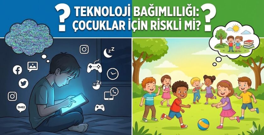 Teknoloji bağımlılığı çocuklar için riskli mi?