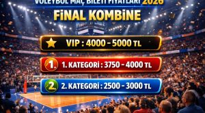 Voleybol Maç Bileti Fiyatları 2026